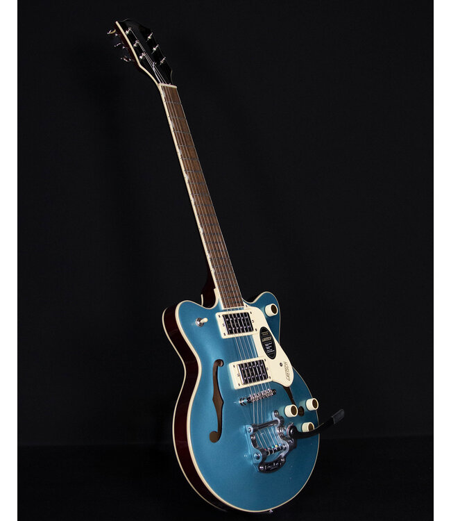Gretsch G2655T Streamliner Center Block Jr. Double-Cut with Bigsby, Laurel FB, Arctic Blue
