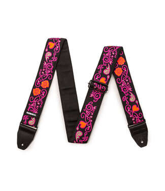 Dunlop Dunlop Jimi Hendrix™ Blacklight Monterey Pink Strap