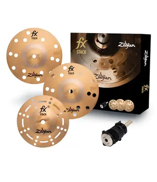 Zildjian Zildjian 12" FX Stack Cymbals with Cymbolt