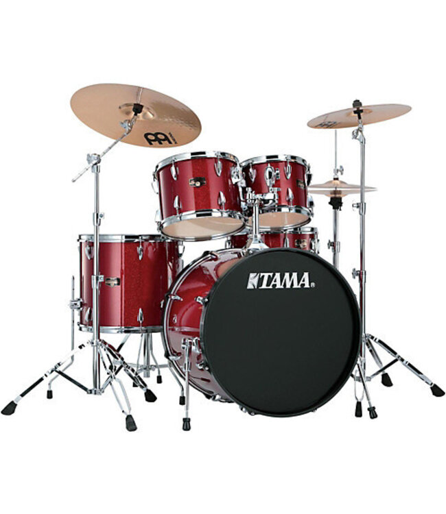 Tama Imperial Star 5-Piece with Hardware and Cymbals,  Candy Apple Mist
