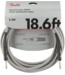 Fender Professional Series Instrument Cable, White Tweed - 18.6 Foot