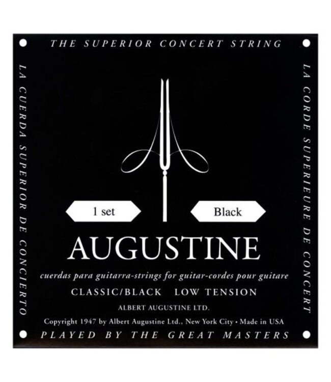 Augustine Classical Black Set - Low Tension