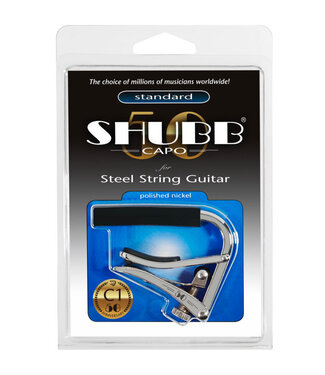 Shubb Shubb C1 Steel String Guitar Capo, Nickel