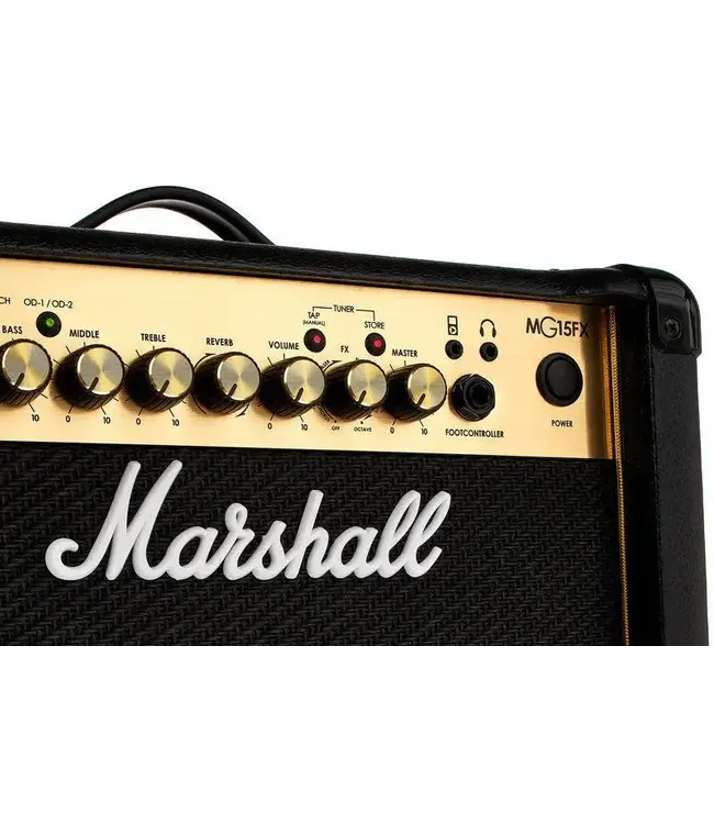 Marshall MG15GFX 15W 1x8 Combo in Gold w/FX