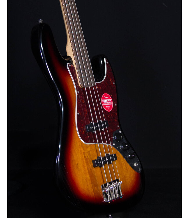 Squier Classic Vibe '60s Jazz Bass, Laurel FB, 3-Color Sunburst