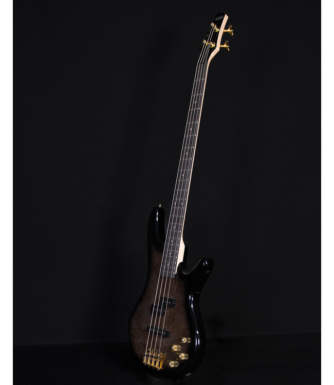 Ibanez GSR200PC 4-String Electric Bass, Transparent Pale Black Burst