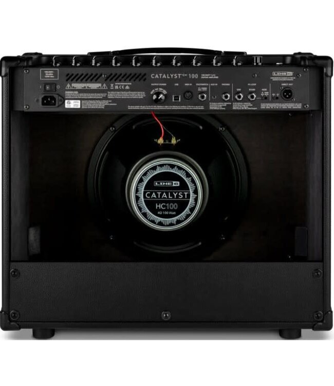 Line 6 Catalyst 100 Dual Channel Guitar Amp, 100w 1x12