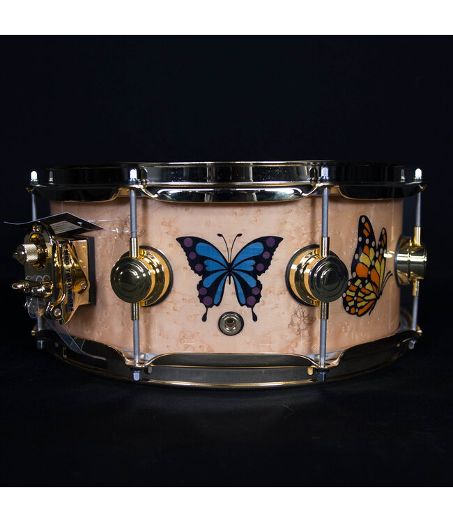 DW Sheila E. Icon Snare Drum, 13" x 5.5" Gold Hardware