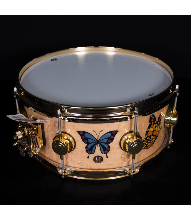 DW Sheila E. Icon Snare Drum, 13" x 5.5" Gold Hardware