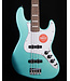 Squier Affinity Active Jazz Bass, Laurel FB, Mystic Sea Foam Green