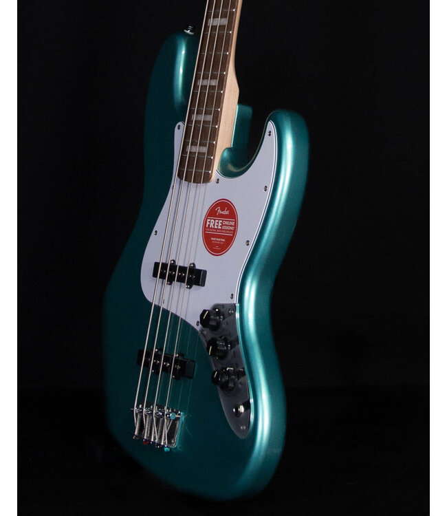 Squier Affinity Active Jazz Bass, Laurel FB, Mystic Sea Foam Green