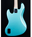Squier Affinity Active Jazz Bass, Laurel FB, Mystic Sea Foam Green