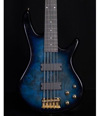 Ibanez Ibanez GSR205PC 5-String Electric Bass, Transparent Marine Burst