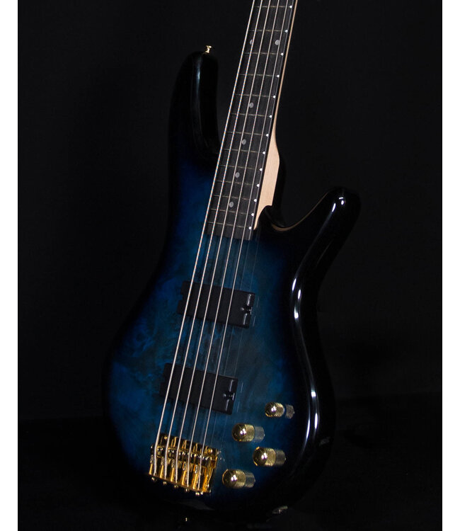 Ibanez GSR205PC 5-String Electric Bass, Transparent Marine Burst