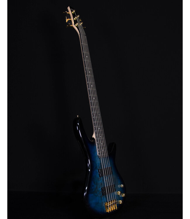 Ibanez GSR205PC 5-String Electric Bass, Transparent Marine Burst