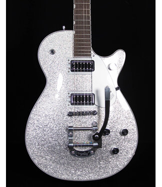Gretsch Gretsch G5230T Electromatic Sparkle Jet FT Single-Cut with Bigsby, Laurel FB, Silver Sparkle