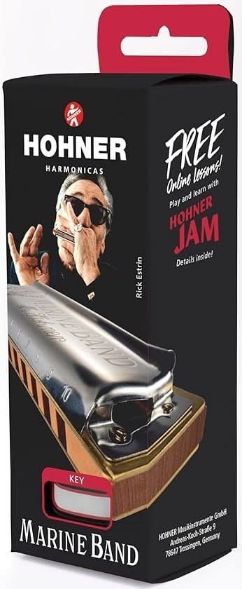 Pack de Armónicas Hohner Marine Band 1896 diatónicas C, G, A