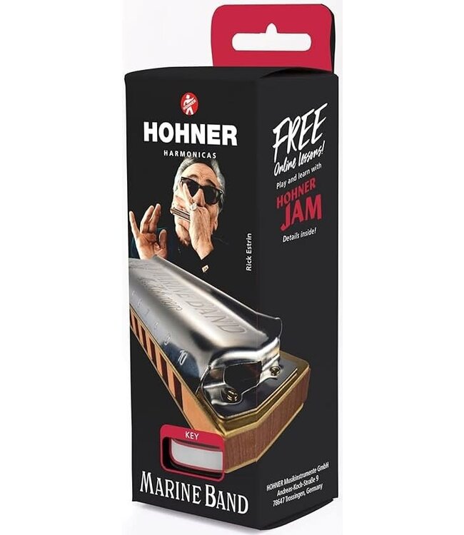 Hohner MBAND 1896 Marine Band Harmonica - Db Major