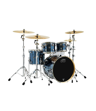 Drum Workshop DW Performance Series 4 Piece Shell Pack, Chrome Shadow