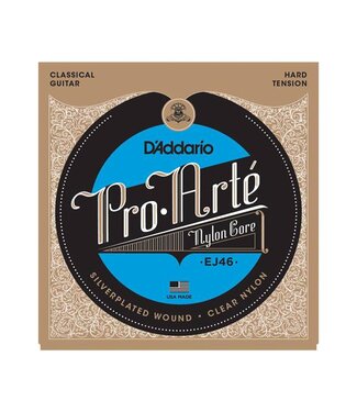 D'Addario D'Addario EJ46 Pro-Arte Nylon Classical Guitar Strings, Hard Tension