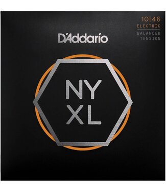 D'Addario D'Addario NYXL1046 Nickel Wound Electric Guitar Strings, Regular Light, 10-46