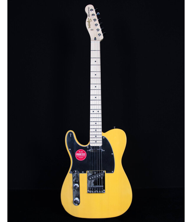 Squier Affinity Series Telecaster Left-Handed, Maple FB, Butterscotch Blonde