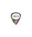 Cool Music Sand Grip Rainbow Picks, Standard 1.0mm Heavy - Custom 10 Pack