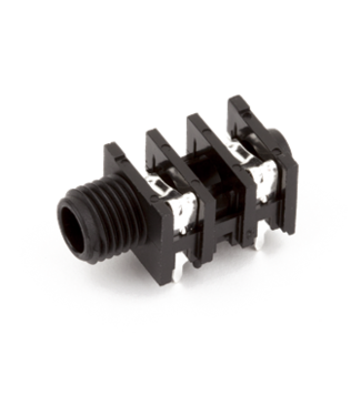 Fender Fender Mono R/A Amp Jack, 4-Pin with Nut & Washer