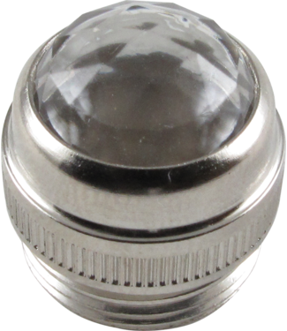 CE Distribution Fender Style Indicator Light Jewel, Clear