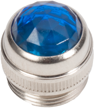 CE Distribution Fender Style Indicator Light Jewel, Aqua