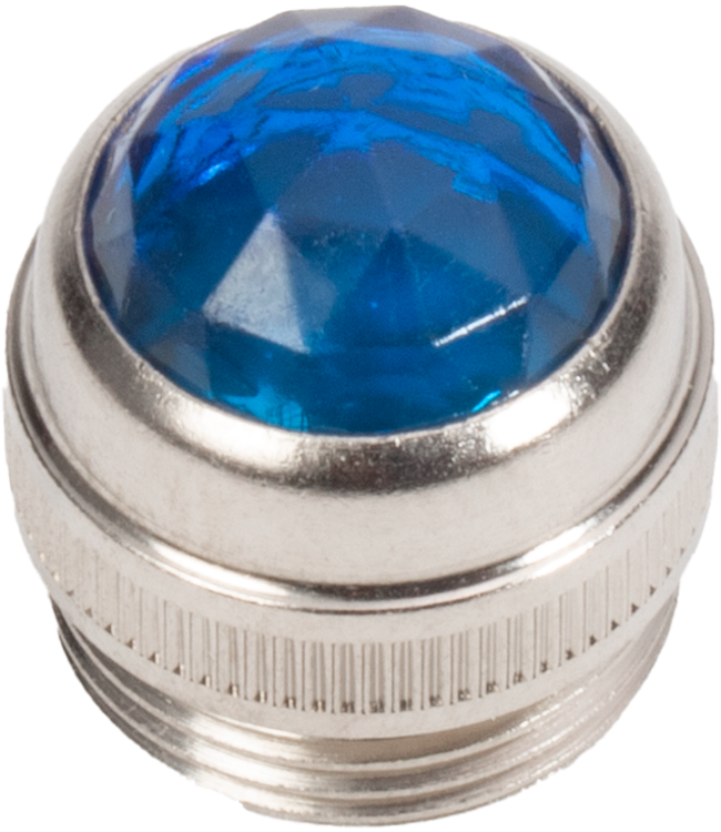 Fender Style Indicator Light Jewel, Aqua