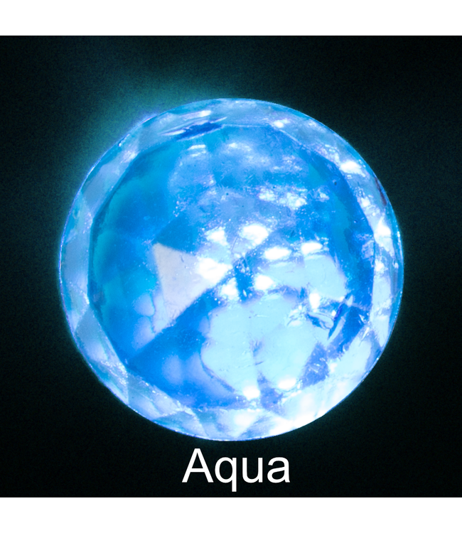 Fender Style Indicator Light Jewel, Aqua