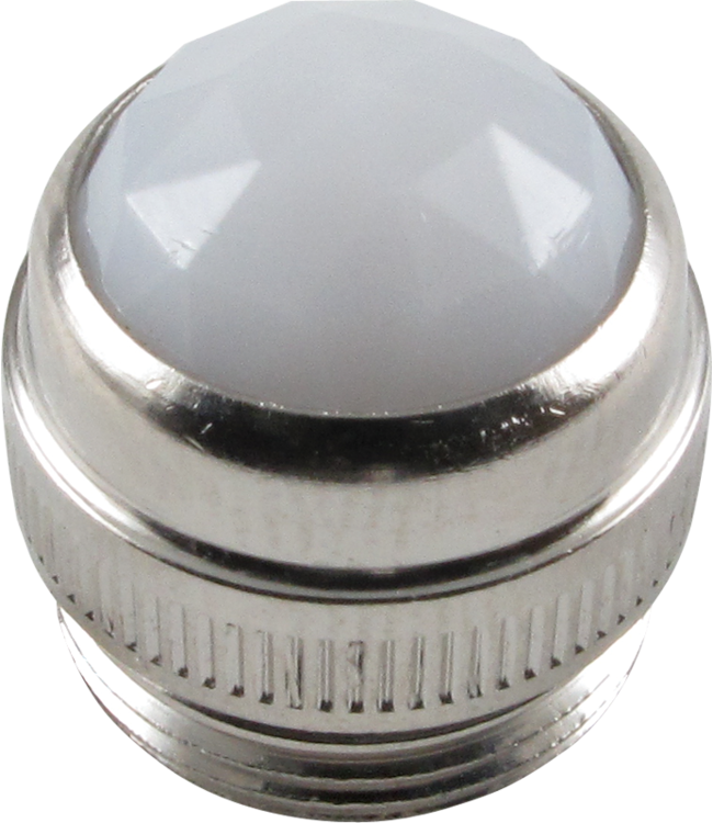 Fender Style Indicator Light Jewel, White