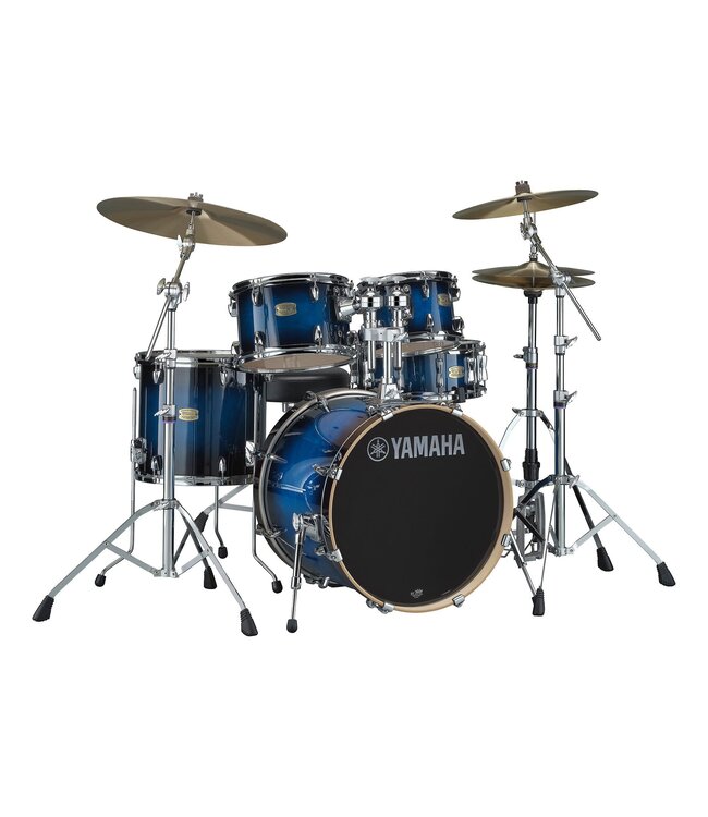 Yamaha Stage Custom Birch 5-Piece Shell Pack, Deep Blue Sunburst