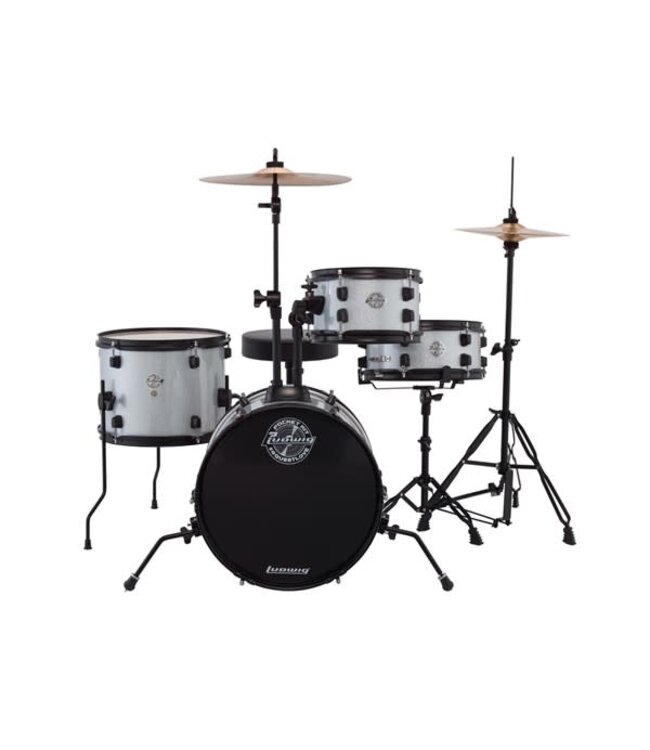 Ludwig Pocket Kit - White Sparkle