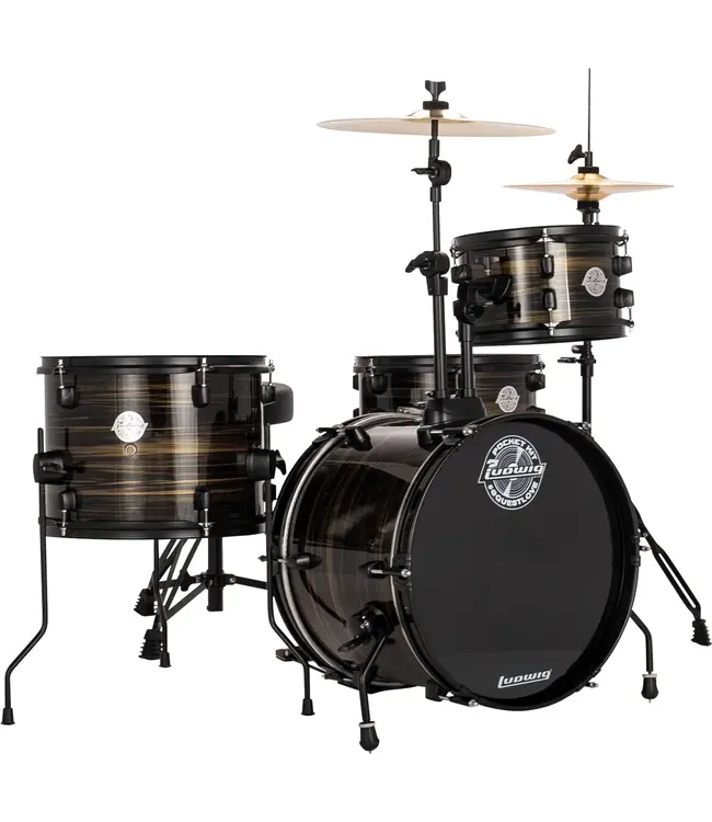 Ludwig Pocket Kit, Bronze Swirl