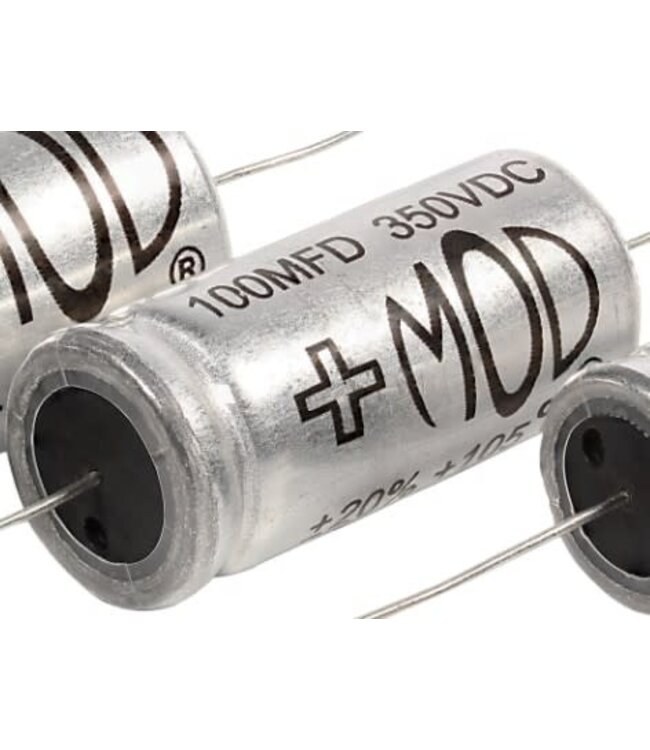 MOD Electronics Axial Lead Electrolytic Capacitor, 350v, 100 µF