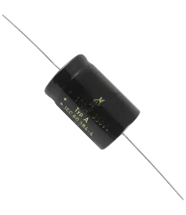 F&T Axial Lead Electrolytic Capacitor, 350v, 100µF