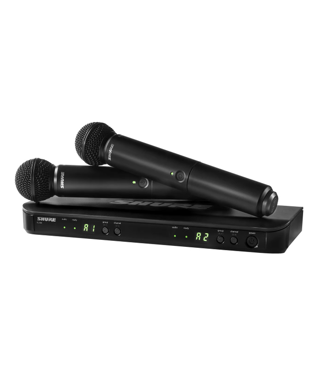 Shure BLX288 Dual Wireless System with SM58 Handheld Microphones