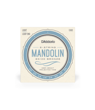 D'Addario D'Addario Set Mandolin 80/20 Bronze Light 10-34