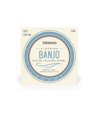D'Addario D'Addario EJ60 5-String Banjo Light String Set