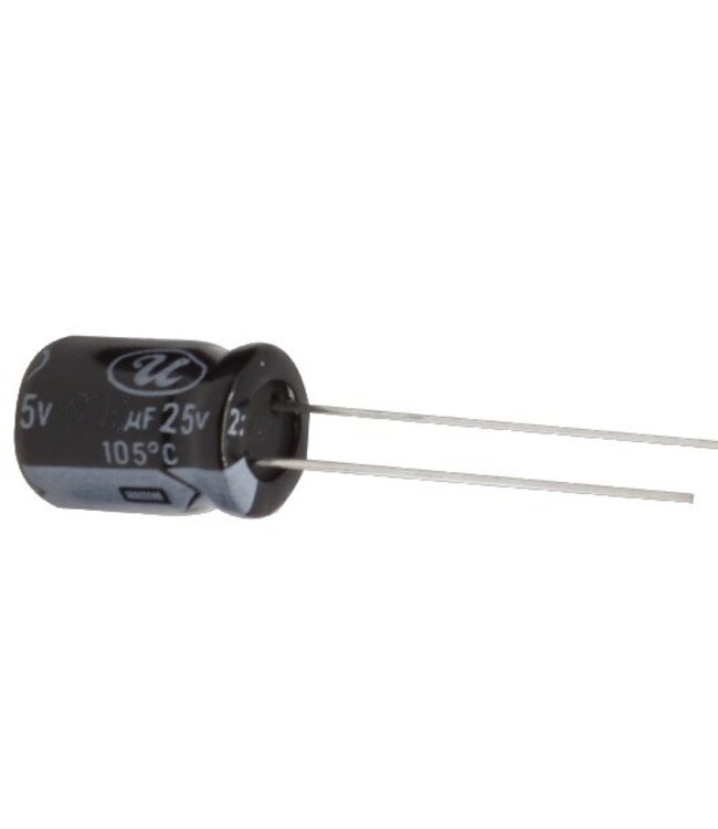 CE 25v Radial Lead Electrolytic Capacitor, 470uF