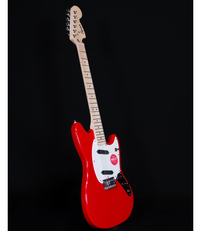 Squier Sonic Mustang, Maple FB, Torino Red