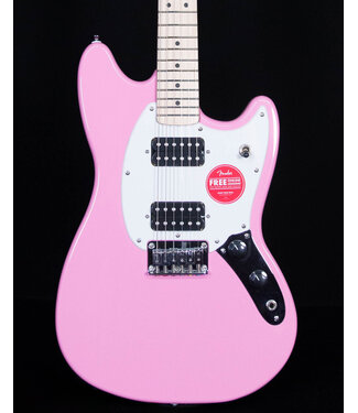 Squier Squier Sonic Mustang HH, Maple FB, Flash Pink