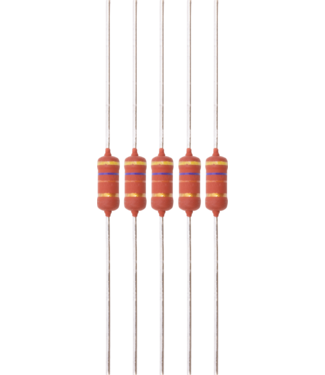 CE Distribution Vishay 180k Metal Film Resistor, 2-Watt, 5-Pack