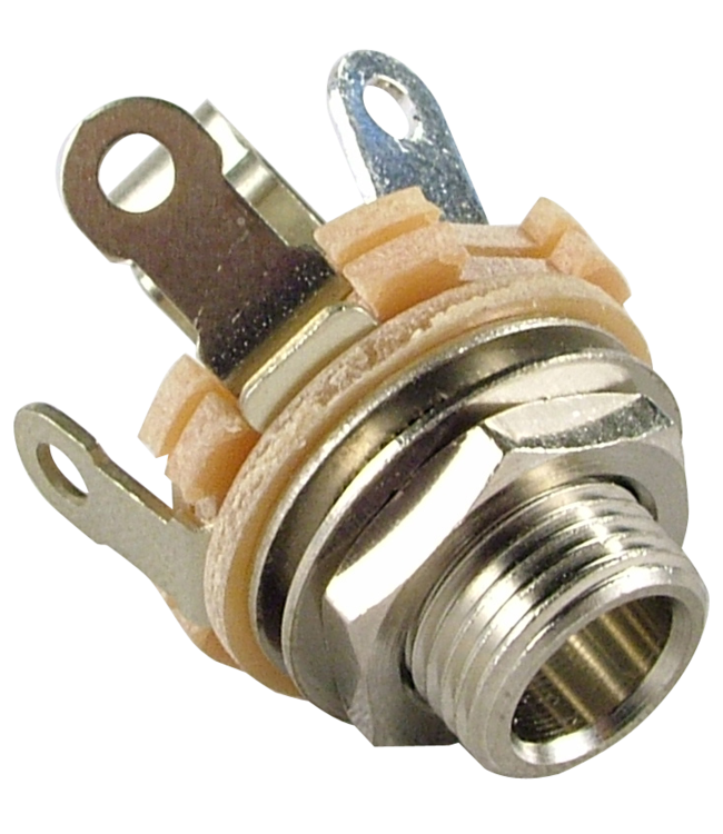 Switchcraft 1/4" Shunt Tip Mono Input Jack, 0.275 Length