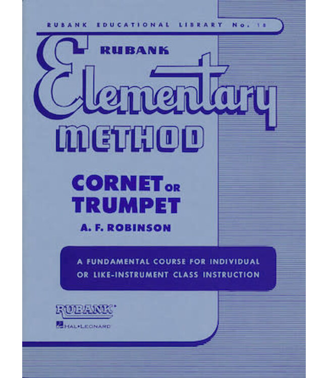 Rubank Elementary Method - Cornet or Trumpet