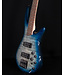 Ibanez SR400EQM 4-String Electric Bass, Stained Cosmic Blue Starburst