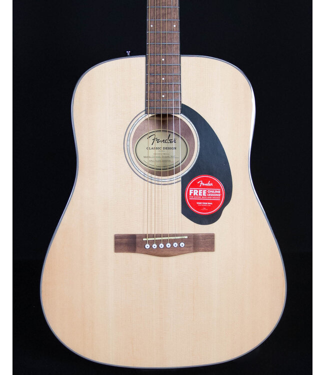 Fender CD-60S Dreadnought, Walnut Fingerboard, Natural
