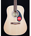 Fender CD-60S Dreadnought, Walnut Fingerboard, Natural